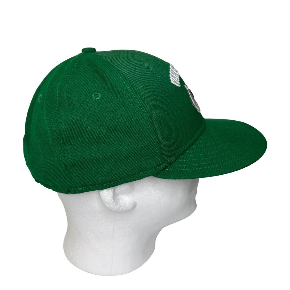 New Era Vancouver Canucks NHL Hockey Green Hat Fitted 7 1/4 Embroidered Logo - Picture 2 of 10